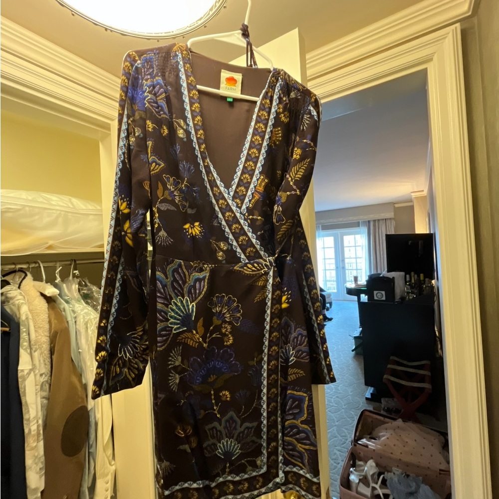 Farm rio wrap dress